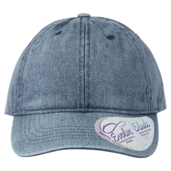 Women's Denim Cap Thumbnail