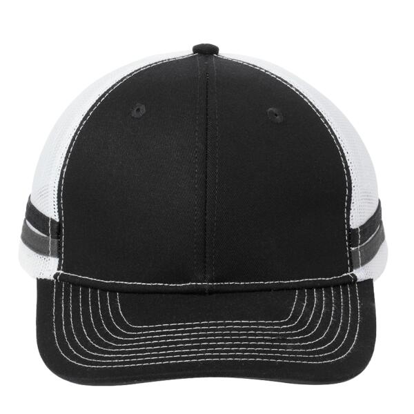 Two Stripe Snapback Trucker Cap Thumbnail